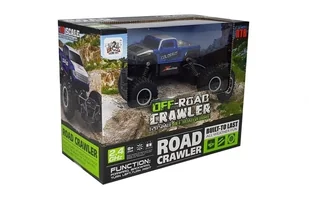 Import LEANToys Zdalnie sterowany Monster Truck 1:20 Niebieski 5049 - Zabawki zdalnie sterowane - miniaturka - grafika 5
