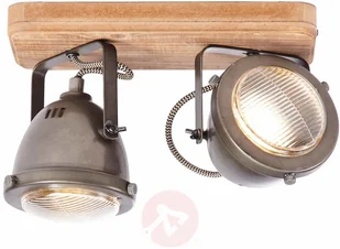 Brilliant Carmen Wood - lampa sufitowa, 2-pkt. - Lampy sufitowe - miniaturka - grafika 3