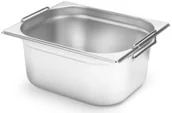 Pojemniki i kosze gastronomiczne - Hendi Pojemnik GN 1/2 z chowanymi uchwytami 150 mm 817346 - miniaturka - grafika 1