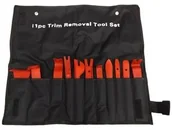 Zestawy narzędziowe - Magma Zestaw ściągaczy do tapicerki 11 cz spinek kołków łomy dźwignie 11el otwieraki otwieracze klucze GEK-sciagacz tapicerki 11el - miniaturka - grafika 1