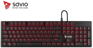SAVIO Tempest RX FULL (SAVGK-TEMPEST FULL RED) - Klawiatury - miniaturka - grafika 3