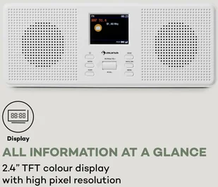 Auna Commuter ST Białe - Radia - miniaturka - grafika 4