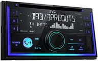 Radia samochodowe - JVC KW-db93bt z podwójnym DIN CD-Receiver radio cyfrowe (DAB +), zestaw głośnomówiący Bluetooth i przesyłania strumieniowego dźwięku z czarnym KW-DB93BT - miniaturka - grafika 1