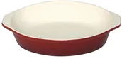 Naczynia żaroodporne - Vogue gh315 żeliwo zaokrąglone pieczonych sąd rejonowy, pojemność 400 ML, czerwony GH315 - miniaturka - grafika 1