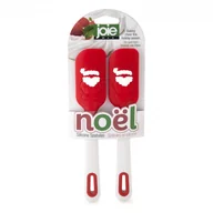 Przybory do gotowania - MSC silikonowe szpatułki 2 szt. 19 cm Święty Mikołaj MS-99111 - miniaturka - grafika 1