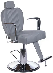 Barbiero Fotel barberski OLAF BH-3273 Jasny szary - Fotele fryzjerskie - miniaturka - grafika 2