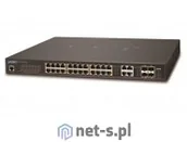 Switche - Planet 24-Port Combo Managed Switch 24-Port 10/100/1000T Ultra PoE managed Switch und 4-Port Gigabit TP/SFP Combo Ports 600 Watts PoE Budget - miniaturka - grafika 1