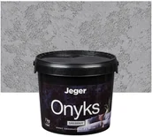 Elewacje - JEGER Efekt dekoracyjny do ścian Onyks 7 kg srebrny Jeger - miniaturka - grafika 1