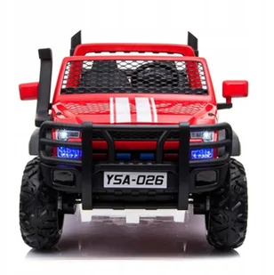 Super-Toys MEGA DZIP 4X4, MIĘKKIE KOŁA EVA, MIĘKKIE SIEDZENIE, PANEL, FULL OPCJA /YSA026 YSA-026-CZERWONY - Pojazdy elektryczne dla dzieci Super-Toys MEGA DZIP 4X4, MIĘKKIE KOŁA EVA, MIĘKKIE SIEDZENIE, PANEL, FULL OPCJA /YSA026 YSA-026-CZERWONY - Pojazdy elektryczne dla dzieci - miniaturka - grafika 8