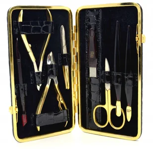 Solingen Miller Zestaw Do Manicure 8 czarny - Zestawy do manicure i pedicure Solingen Miller Zestaw Do Manicure 8 czarny - Zestawy do manicure i pedicure - miniaturka - grafika 1