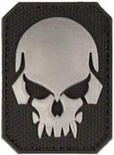 Odzież taktyczna i umundurowanie - Mil-Tec Naszywka 3D Skull SM - Black (16832002) 16832002 - miniaturka - grafika 1