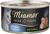 Mokra karma dla kotów - Miamor FINE FILETS NATURELLE TUŃCZYK w sosie własnym 80g 2 21249 - miniaturka - grafika 1