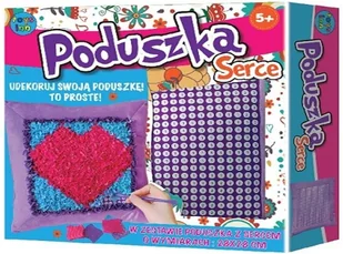 Stnux Poduszka serce JISNXZ0DE093184 - Zabawki kreatywne - miniaturka - grafika 2