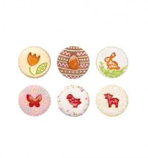Tescoma Foremki do wykrawania kruchych ciastek wielkanocnych DELÍCIA 8 szt. 630 (630913) - Wielkanoc - miniaturka - grafika 2