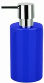 Dozowniki papieru i mydła dla firm - Spirella spirella Tube dozownik mydła, kamionka, granatowy 10.16069 - miniaturka - grafika 1