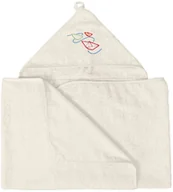 Okrycia kąpielowe dla dzieci - BabyMatex Multitex Maxi Junior, Kąpielowe okrycie niemowlęce, 70x140 cm, Ecru - miniaturka - grafika 1