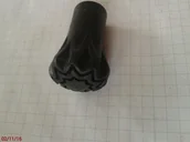 Kije trekkingowe - Gabel Nakładki na groty kijów trekking Tip Protector 05/36 black - miniaturka - grafika 1