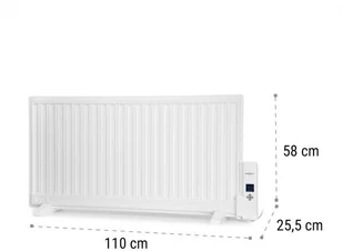 OneConcept OneConcept Wallander grzejnik olejowy 1000W termostat ultrapłaski biały HTR2-Wallander1000WH - Ogrzewanie przenośne - miniaturka - grafika 7