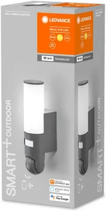 LEDVANCE SMART+ SMART+ WiFi Outdoor Wall Camera Control - Lampy ogrodowe - miniaturka - grafika 3