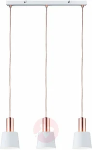 Przepiękna lampa wisząca Haldar 3-punktowa - Lampy sufitowe - miniaturka - grafika 2