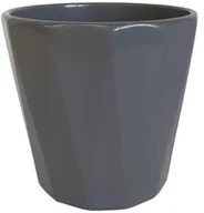 Donice - Blumfeldt Osłonka ceramiczna KIKI jasno szara - miniaturka - grafika 1