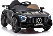 Pojazdy elektryczne dla dzieci - LEAN CARS Auto na akumulator Mercedes AMG GT R Czarny 6477 - miniaturka - grafika 1