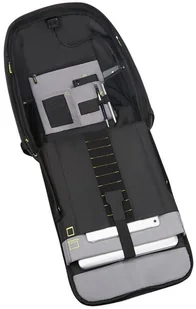 Samsonite Antykradzieżowy plecak na laptopa Securipak M - black steel 128822-T061 - Torby na laptopy - miniaturka - grafika 15