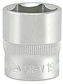 Klucze i nasadki - Yato nasadka sześciokątna 3/8 19 mm YT-3814 - miniaturka - grafika 1