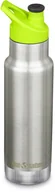 Butelki termiczne - Klean Kanteen Klean Kanteen Classic Narrow VI Bottle 355ml with Sport Cap Kids, srebrny  2022 Termosy 1008782 - miniaturka - grafika 1