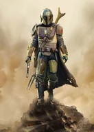 Fototapety - Komar Fototapeta Star Wars The Mandalorian The Hunter DX4-086 DX4-086 - miniaturka - grafika 1