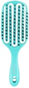 Szczotki i grzebienie do włosów - Donegal Miscella Brush wentylowana szczotka do włosów Turkusowa - miniaturka - grafika 1