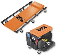 Pozostałe wyposażenie warsztatu - Bahco Leżanka warsztatowa monterska + taboret roboczy BLE304 BLE304 - miniaturka - grafika 1