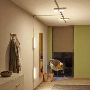 Paulmann Element systemu szynowego wysokonapięciowego Konektor elastyczny 95325 chrom matowy) - Inne akcesoria elektryczne - miniaturka - grafika 5