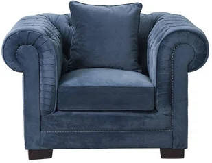 Dekoria Fotel Chesterfield Classic Velvet Midnight 118x96x77cm 118x96x77cm 006-498 - Fotele - miniaturka - grafika 9