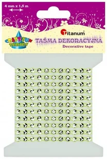Titanum Taśma z kryształkami średnica kryształka 4 mm długość 1,5m JASNOZIELONA CRAFT-FUN 363500 6959 - Zabawki kreatywne - miniaturka - grafika 2