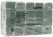 Ręczniki papierowe - Kimberly-Clark Ręcznik papierowy ZZ 4600 szt Kimberly Clark SCOTT@ makulatura zielony 6019 - miniaturka - grafika 1