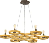Lampy sufitowe - Hinkley Lighting MOXIE HK/MOXIE6/C SSG żyrandol 6x60W/E14 ELSHK/MOXIE6/C SSG - miniaturka - grafika 1