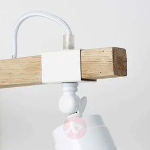 Brilliant Lampa ścienna Hank z drewnianym ramieniem - Lampy ścienne - miniaturka - grafika 5