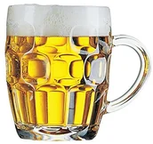 Szklanki - Dajar Kubek  Britannia 570 ml, szkło, przezroczysty, 9,8 x 9,8 x 12,4 cm, 1 szt 989 - miniaturka - grafika 1