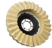 Tarcze do pił - Geko Lamelka Tarcza Filcowa Polerska 125MM Filc - miniaturka - grafika 1