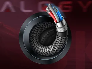 Alogy Kabel HDMI 2.1 Alogy 8K 60Hz 48GBps 3m Czarny 10338X1 - Adaptery i przejściówki - miniaturka - grafika 9