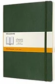 Artykuły biurowe - Moleskine 8053853600059 notatniki  klasyczna kolekcja Large/A5, w linie, miękka okładka w kolorze zielonym - miniaturka - grafika 1