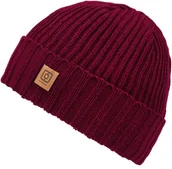 Czapki damskie - Horsefeathers czapka zimowa męska CORBY BEANIE Burgundy - miniaturka - grafika 1