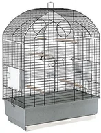 Karmniki dla ptaków - Ferplast 54056314 ptak Viola domowe, pełen zestaw funkcji, wymiary: 59 x 33 x 80 cm, czarna 54056314 - miniaturka - grafika 1