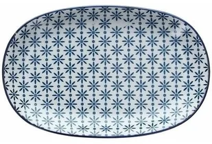 TOGNANA Talerz TOGNANA Sapa 23.5 x 15.5 cm Niebieski - Talerze - miniaturka - grafika 2