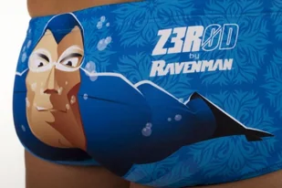 ZEROD kapielówki TRUNKS RAVEMAN ATOLL - Pływanie - miniaturka - grafika 3