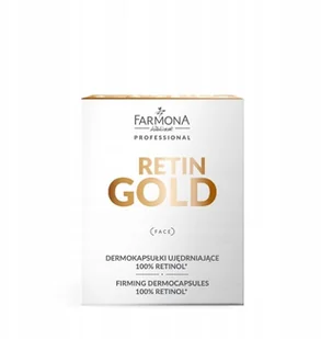 Farmona Professional RETIN GOLD Dermokapsułki ujędrniające 100% retinol PRO7032 - Pozostałe kosmetyki - miniaturka - grafika 2