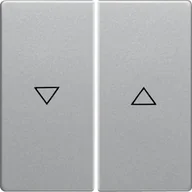 Gniazdka elektryczne - Berker Q1/Q3/Q7 aluminium klawisz żaluzyjny B_16256084 - miniaturka - grafika 1
