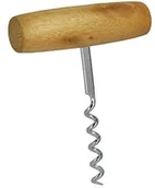 Korkociągi i otwieracze - Metaltex 250520010 korkociąg z drewnianym uchwytem 250520 - miniaturka - grafika 1