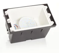 Oprawy, klosze i abażury - FUMAGALLI Oprawa wpuszczana LED Leti 200-HS czarna CCT - miniaturka - grafika 1